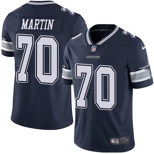 2019 men Dallas Cowboys #70 Martin blue Nike Vapor Untouchable Limited NFL Jersey style 2->dallas cowboys->NFL Jersey